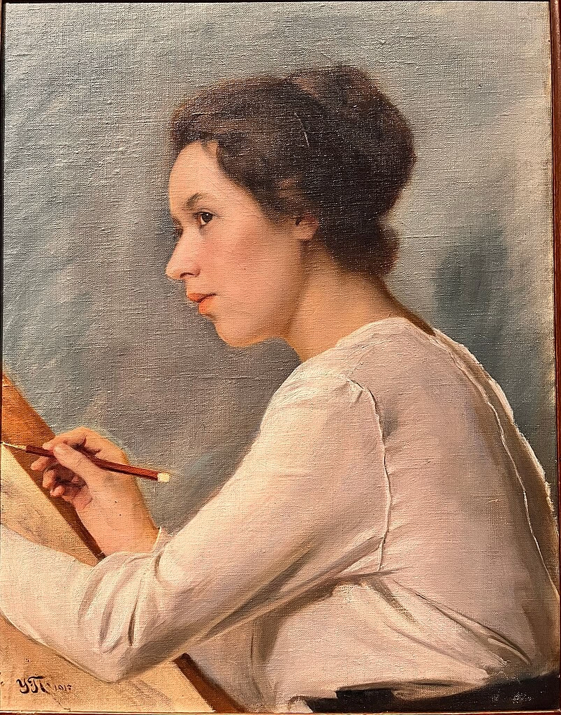 Ritratto di Vuka Bešević, Facoltà di Belle Arti